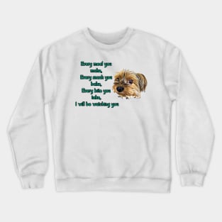 Funny Yorkie Yorkshire Terrier Crewneck Sweatshirt